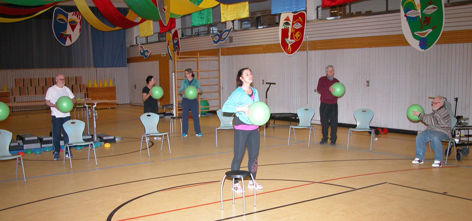 Gemeinsame therapeutische Übung